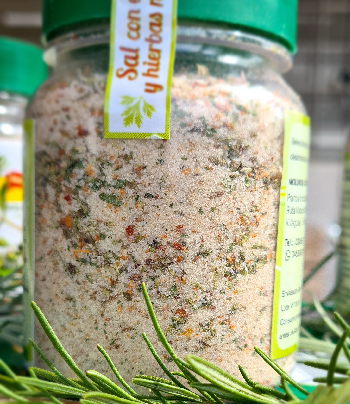Sal Culminante con hierbas naturales